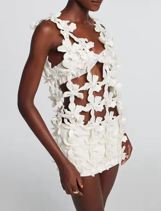 WHITE BEACH DRESS